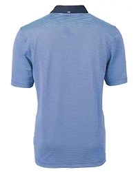 Virtue Eco Pique Micro Stripe Recycled Mens Big & Tall Polo