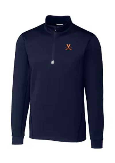 Big & Tall NCAA Virginia Cavaliers Traverse Half Zip Pullover