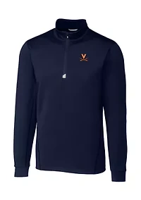 Big & Tall NCAA Virginia Cavaliers Traverse Half Zip Pullover