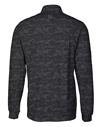 Big & Tall Traverse Camo Print Stretch Quarter Zip Mens and Pullover