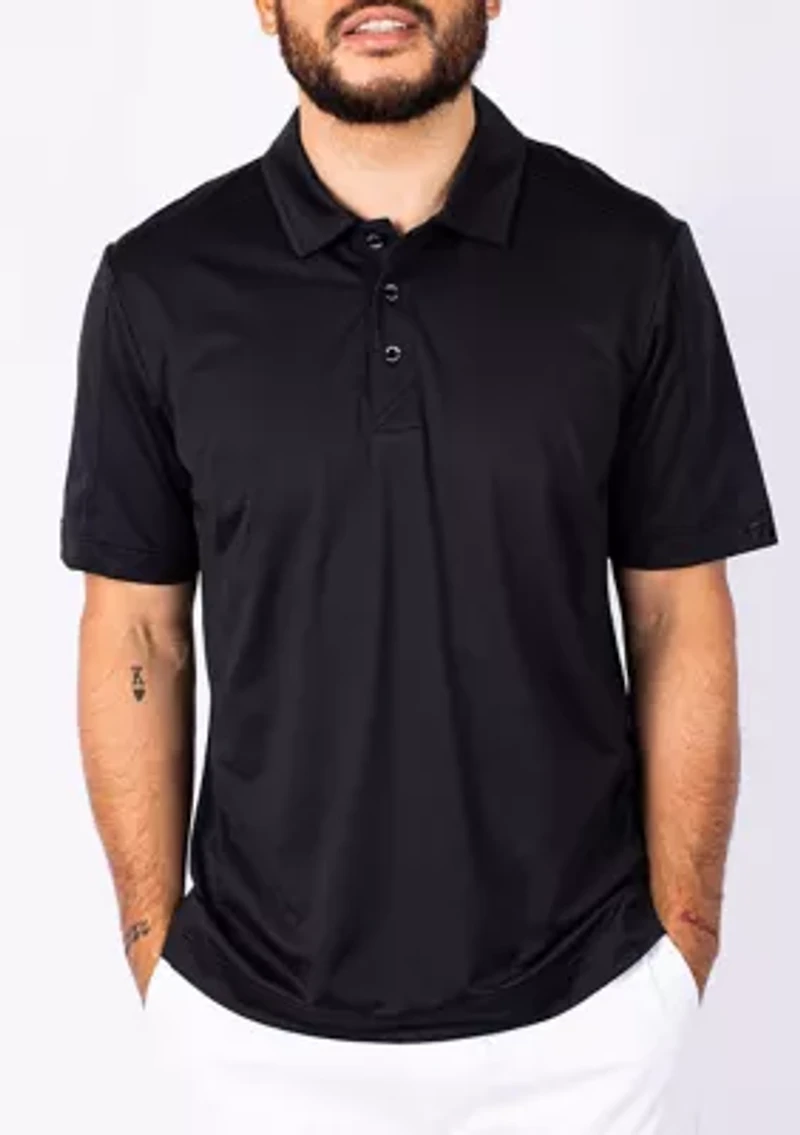 Prospect Textured Stretch Big & Tall Polo