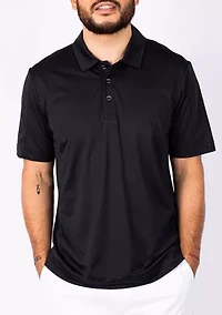 Prospect Textured Stretch Big & Tall Polo