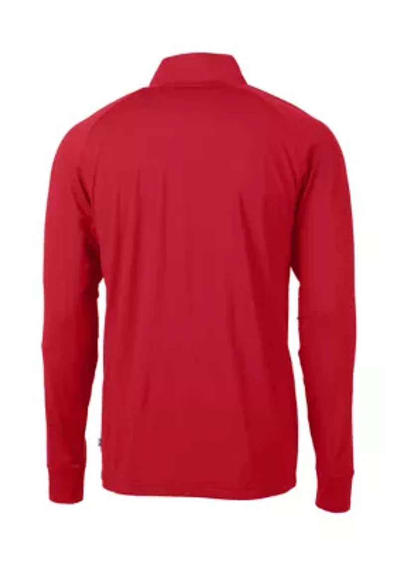 Big & Tall Adapt Eco Knit Stretch Recycled Mens and Quarter Zip Pullover