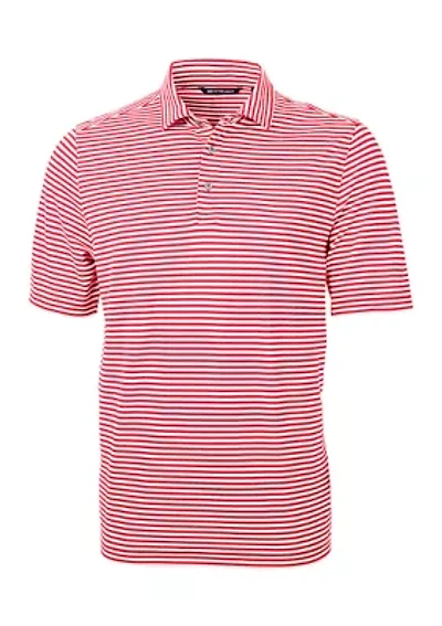 Big & Tall Virtue Eco Pique Stripe Recycled Mens and Polo