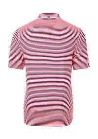 Big & Tall Virtue Eco Pique Stripe Recycled Mens and Polo