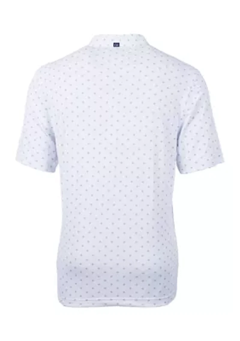 Virtue Eco Pique Tile Print Recycled Big & Tall Polo