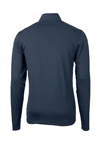 Virtue Eco Pique Recycled Quarter Zip Big & Tall Pullover