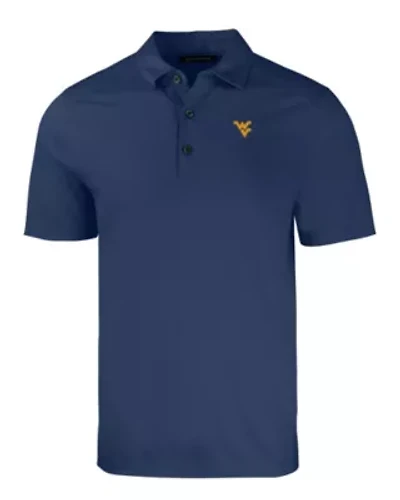 Big & Tall NCAA West Virginia Mountaineers Forge Eco Stretch Recycled Polo