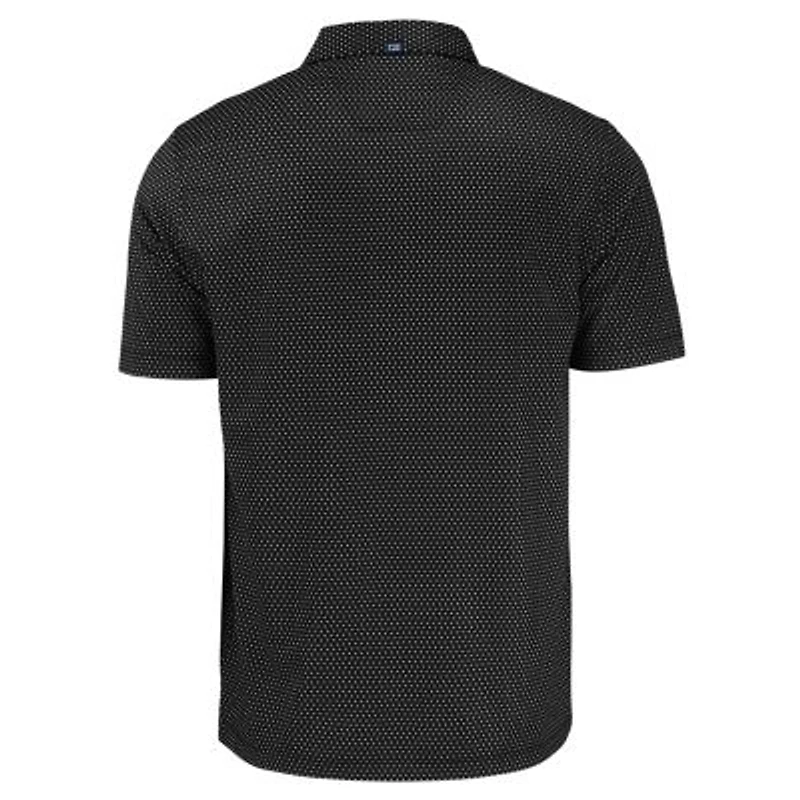 Cutter & Buck Pike Eco Shadow Check Print Recycled Mens Big Tall Polo