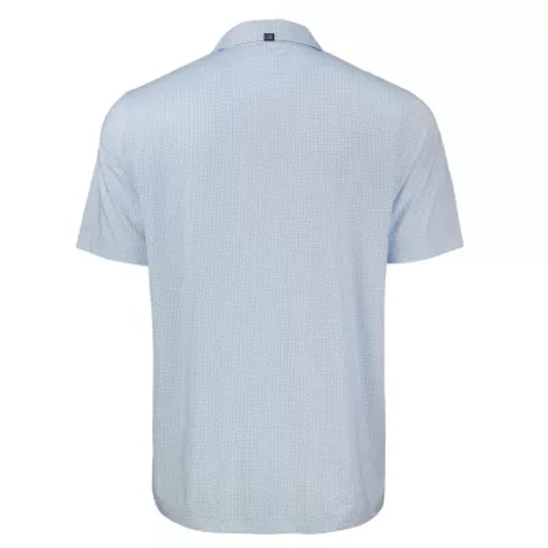 Cutter & Buck Pike Eco Diamond Dot Print Recycled Mens Big Tall Polo