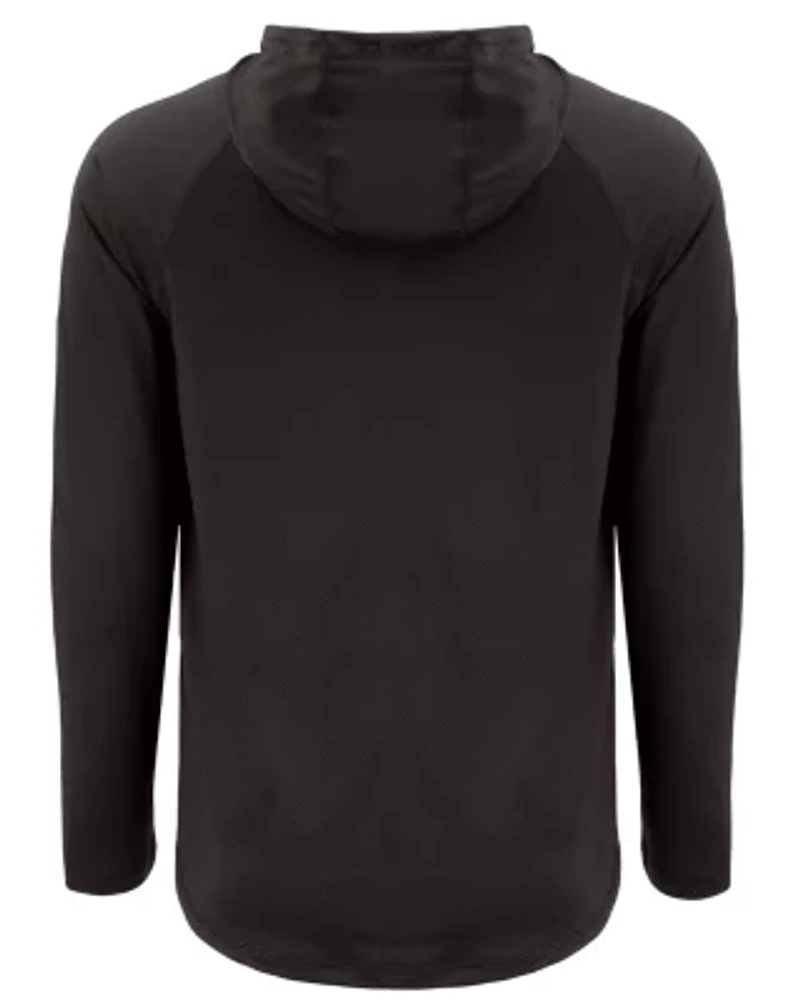 Cutter & Buck Prospect Recycled Featherlight Stretch Mens Big Tall Hooded Pullover