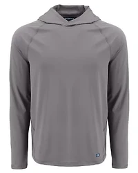 Cutter & Buck Prospect Recycled Featherlight Stretch Mens Big Tall Hooded Pullover