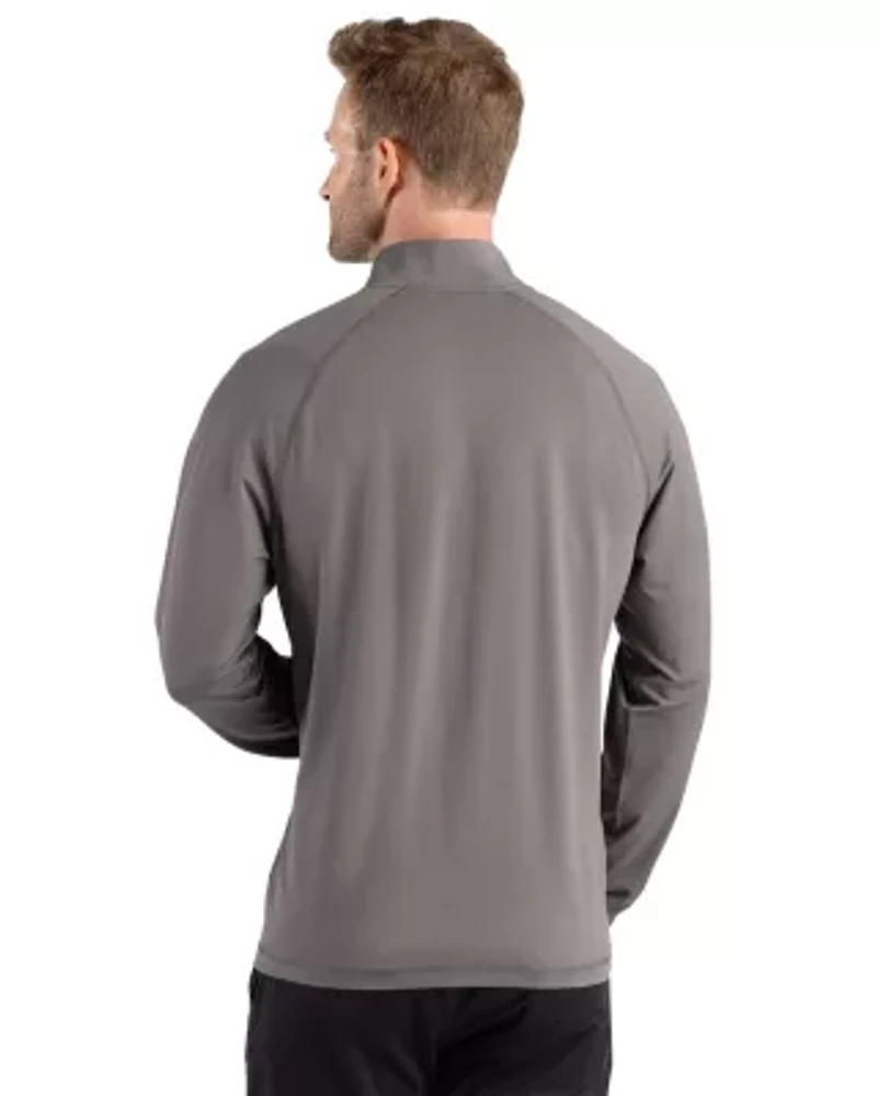 Cutter & Buck Prospect Recycled Featherlight Stretch Mens Big Tall Quarter Zip