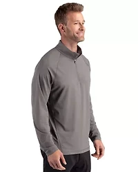 Cutter & Buck Prospect Recycled Featherlight Stretch Mens Big Tall Quarter Zip