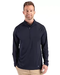 Cutter & Buck Prospect Recycled Featherlight Stretch Mens Big Tall Quarter Zip