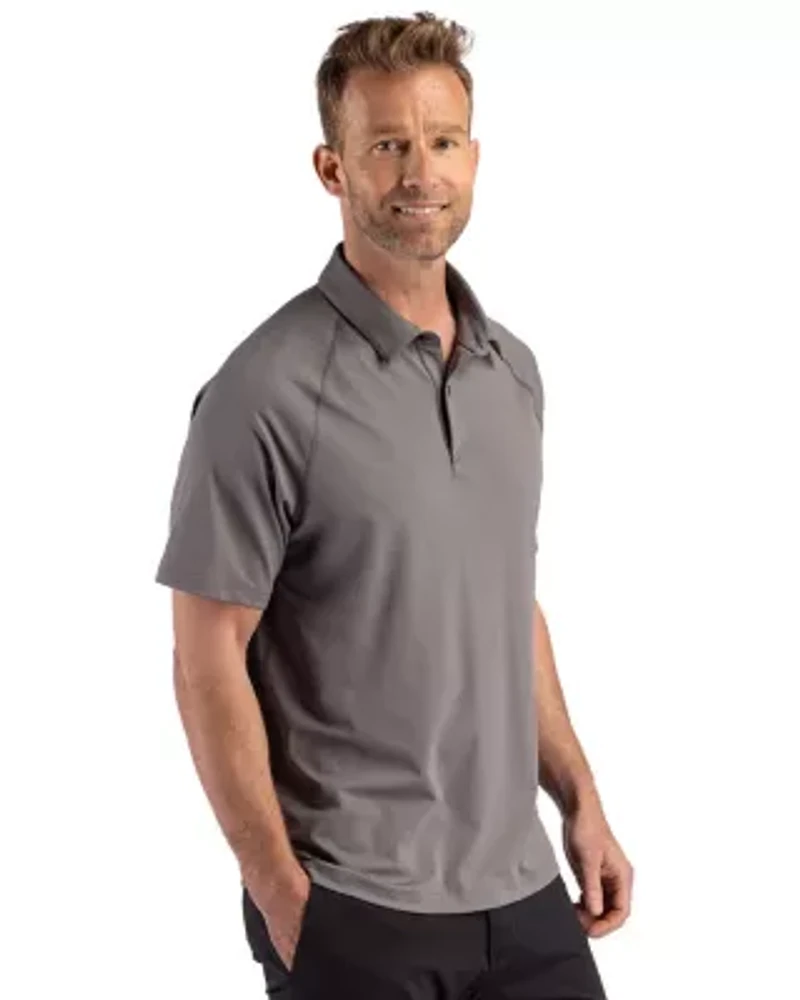 Cutter & Buck Prospect Recycled Featherlight Stretch Mens Big Tall Sport Polo