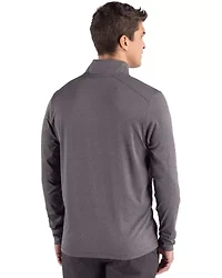 Cutter & Buck Forge Recycled Four-Way Stretch Mens Big Tall Quarter Zip Pullover