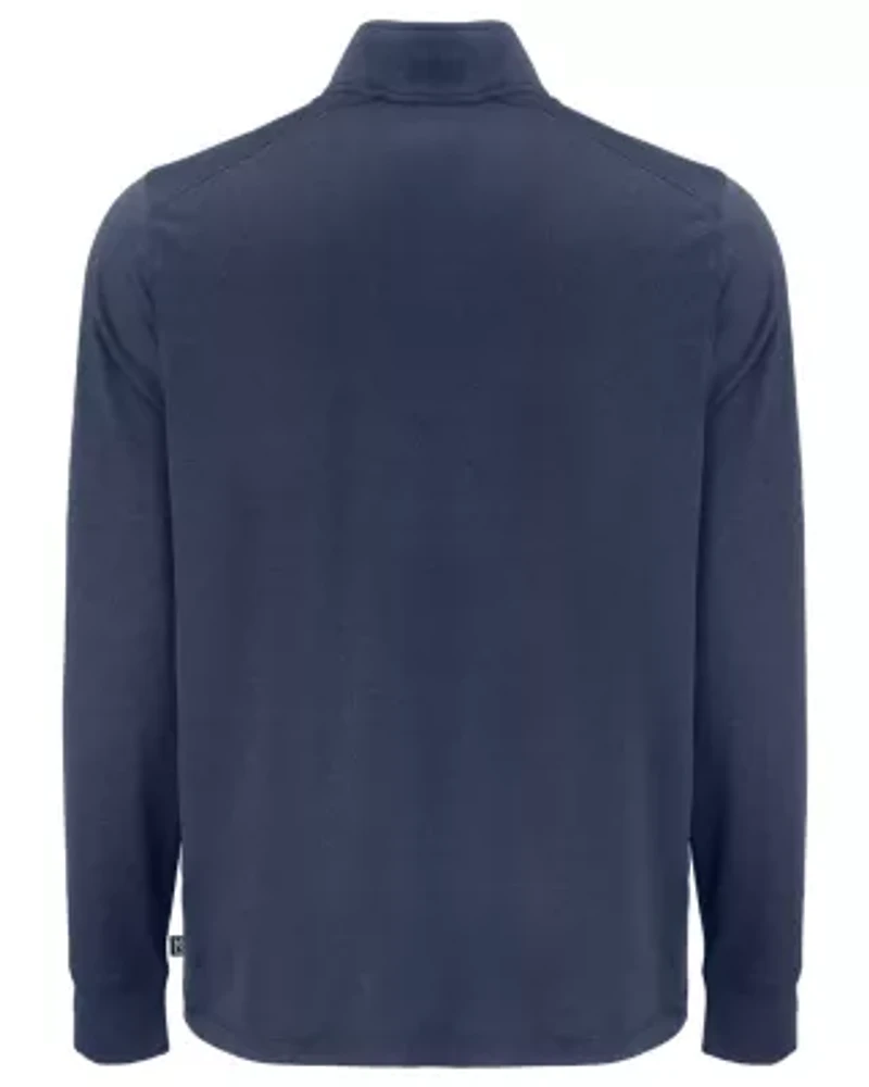 Cutter & Buck Forge Recycled Four-Way Stretch Mens Big Tall Quarter Zip Pullover