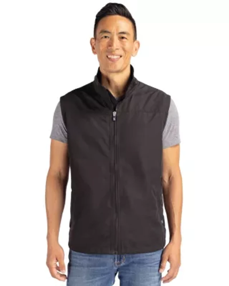 Cutter & Buck Charter Eco Full-Zip Mens Big Tall Vest