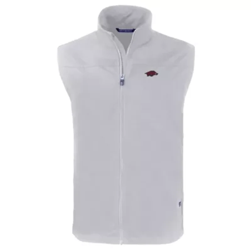 NCAA Arkansas Razorbacks Big & Tall Charter Eco Full-Zip Vest