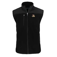 NCAA LSU Tigers Big & Tall Cascade Eco Sherpa Fleece Full-Zip Vest