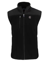 NCAA South Carolina Gamecocks Big & Tall Cascade Eco Sherpa Fleece Full-Zip Vest