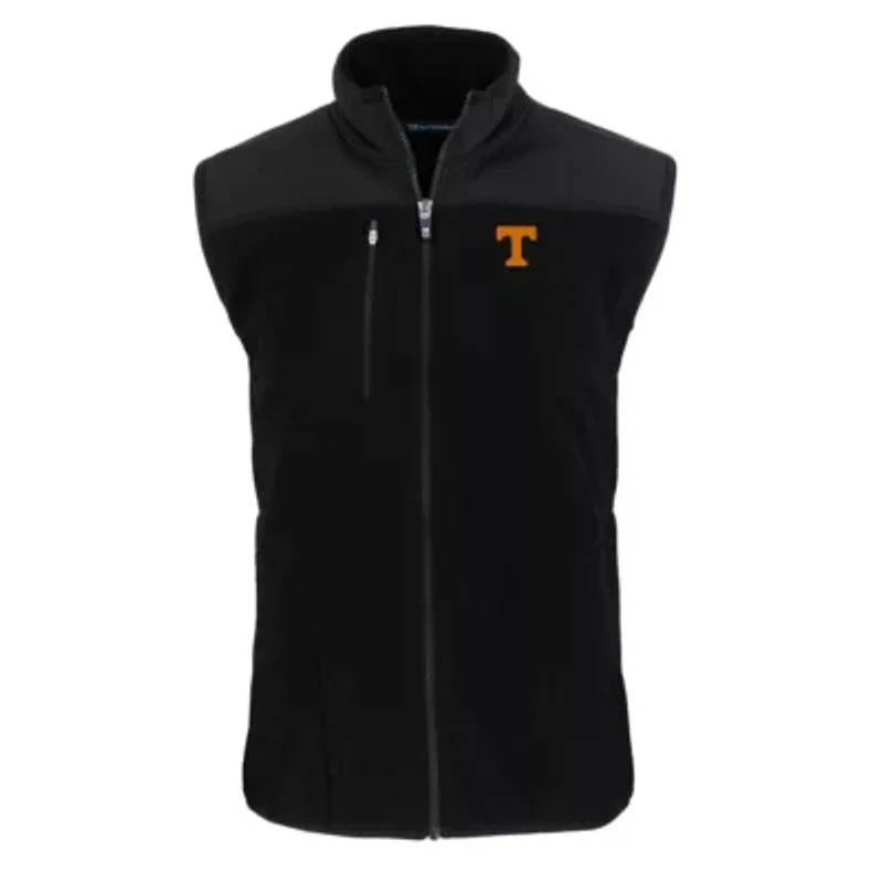 NCAA Tennessee Volunteers Big & Tall Cascade Eco Sherpa Fleece Full-Zip Vest