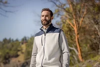 Big & Tall Cutter Buck Cascade Eco Sherpa Mens and Fleece Vest