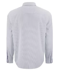 Cutter & Buck Skyline Epic Confidence Recycled Pinstripe Mens Big Tall Long Sleeve Dress Shirt