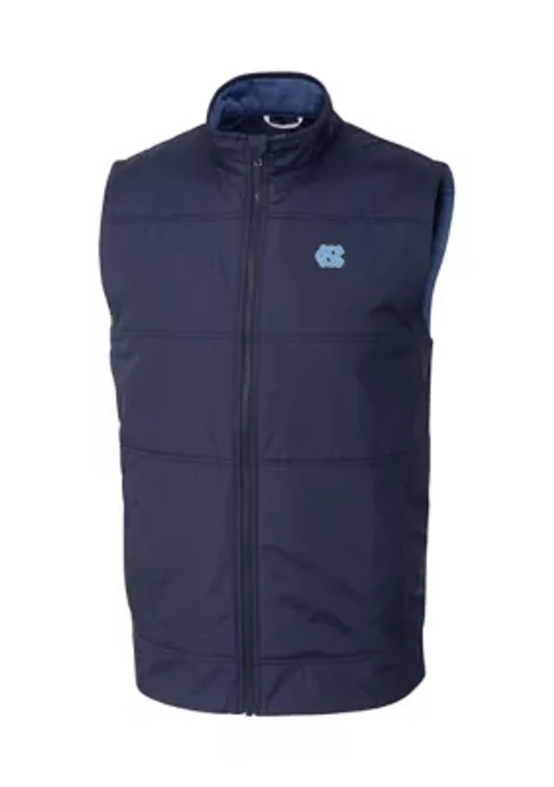 NCAA North Carolina Tar Heels Stealth Full-Zip Vest
