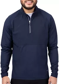 Cutter & Buck Adapt Eco Knit Hybrid Recycled Mens Quarter Zip
