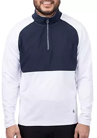 Cutter & Buck Adapt Eco Knit Hybrid Recycled Mens Quarter Zip