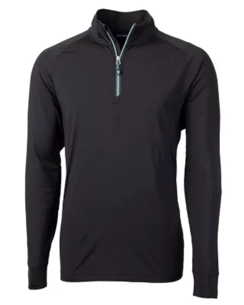 Big & Tall Cutter Buck Adapt Eco Knit Stretch Recycled Mens Quarter Zip Pullover