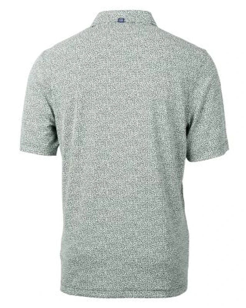 Cutter & Buck Virtue Eco Pique Botanical Print Recycled Mens Polo