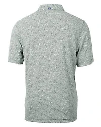 Cutter & Buck Virtue Eco Pique Botanical Print Recycled Mens Polo