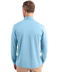 Cutter & Buck Virtue Eco Pique Recycled Quarter Zip Mens Pullover