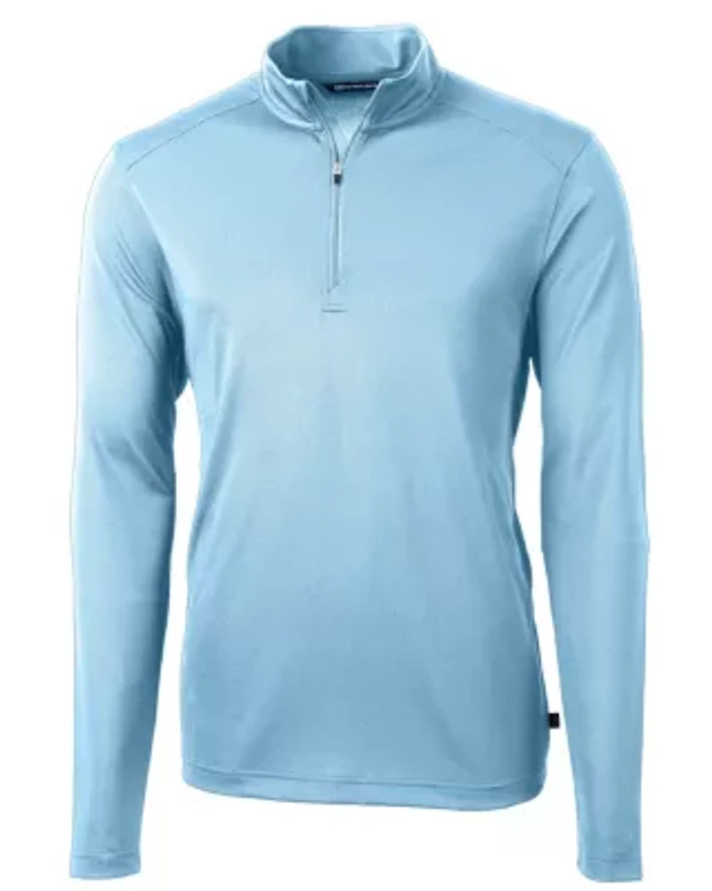 Cutter & Buck Virtue Eco Pique Recycled Quarter Zip Mens Pullover