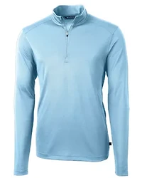 Cutter & Buck Virtue Eco Pique Recycled Quarter Zip Mens Pullover