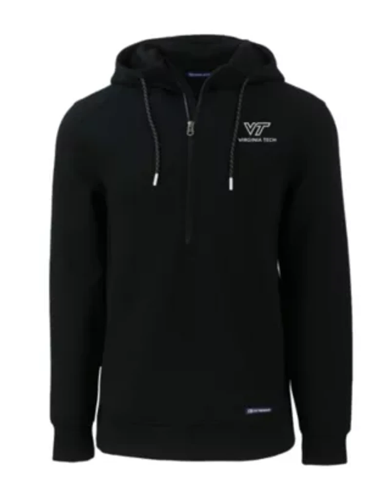 NCAA Virginia Tech Hokies Roam Eco Half Zip Recycled Pullover Hoodie