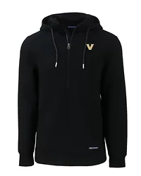 NCAA Vanderbilt Commodores Roam Eco Half Zip Recycled Pullover Hoodie
