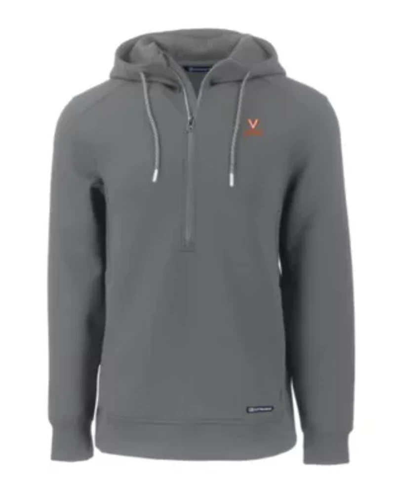 NCAA Virginia Cavaliers Roam Eco Half Zip Recycled Pullover Hoodie