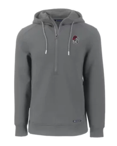 NCAA Georgia Bulldogs Roam Eco Half Zip Recycled Pullover Hoodie