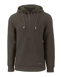 Cutter & Buck Roam Eco Half Zip Recycled Mens Hooded Pullover