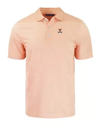 NCAA Virginia Cavaliers Pike Eco Symmetry Print Stretch Recycled Polo