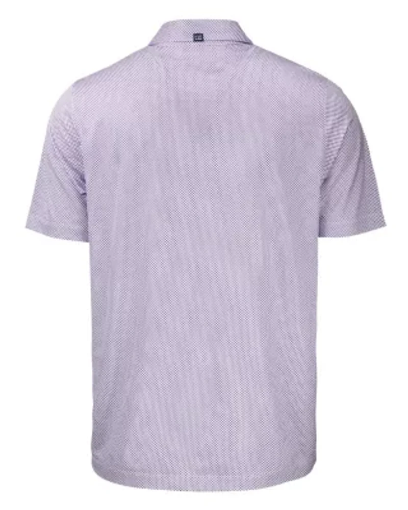 NCAA Clemson Tigers Pike Eco Symmetry Print Stretch Recycled Polo