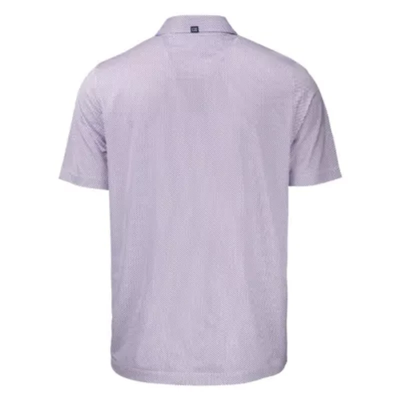 NCAA Clemson Tigers Pike Eco Symmetry Print Stretch Recycled Polo