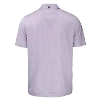 NCAA Clemson Tigers Pike Eco Symmetry Print Stretch Recycled Polo