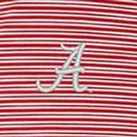 Alabama Crimson Tide NCAA Forge Eco Double Stripe Stretch Recycled Polo