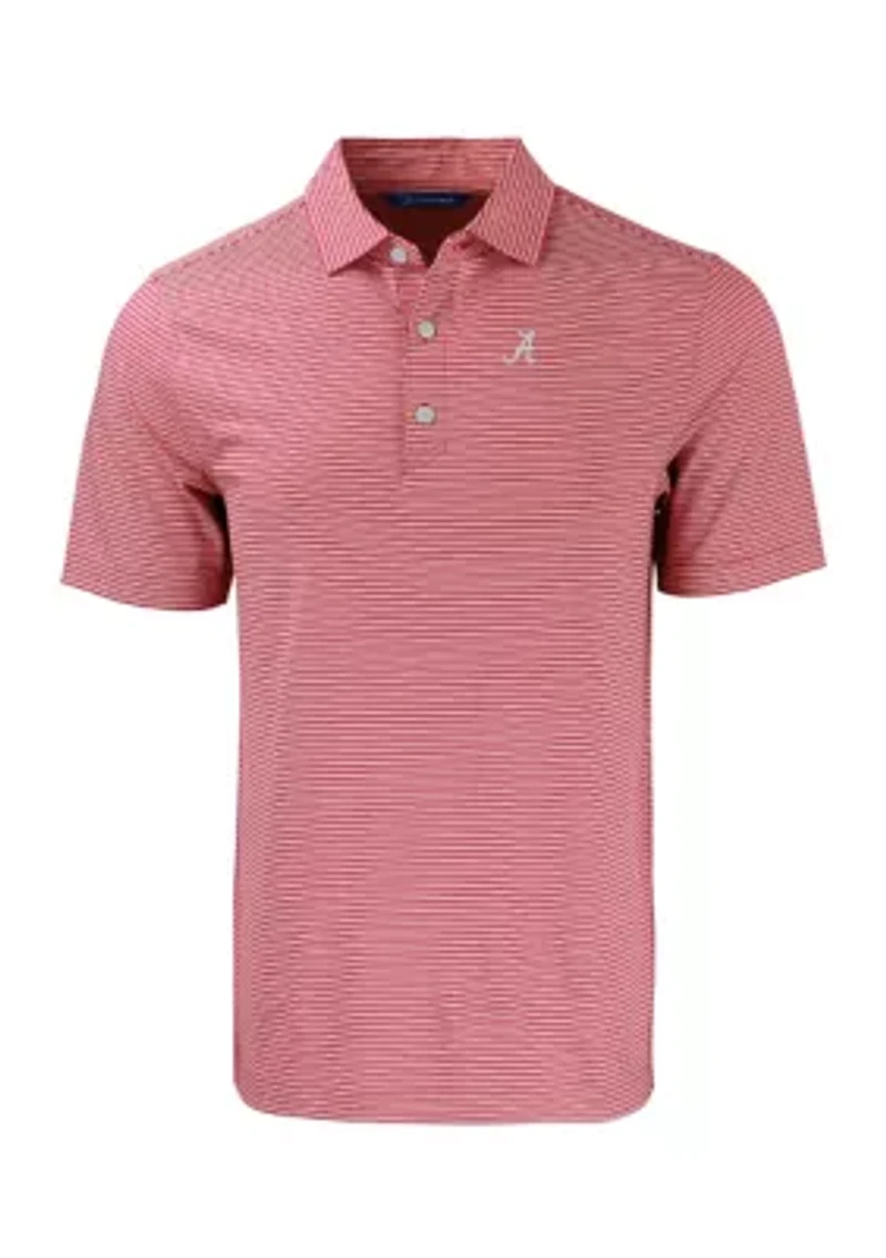 Alabama Crimson Tide NCAA Forge Eco Double Stripe Stretch Recycled Polo