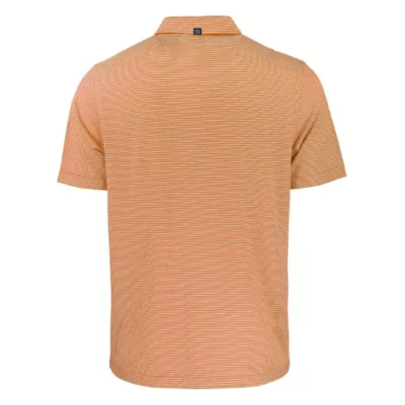 NCAA Clemson Tigers Forge Eco Double Stripe Stretch Recycled Polo